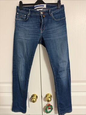 Jacob Cohen Slim Skinny Jeans in Medium Blue Wash